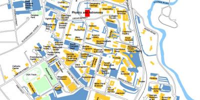 საქართველოს უნივერსიტეტი რუკა