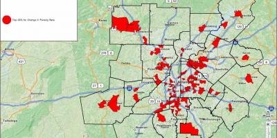 დანაშაულის რუკა Atlanta