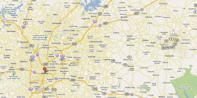 რუკა Atlanta ga,